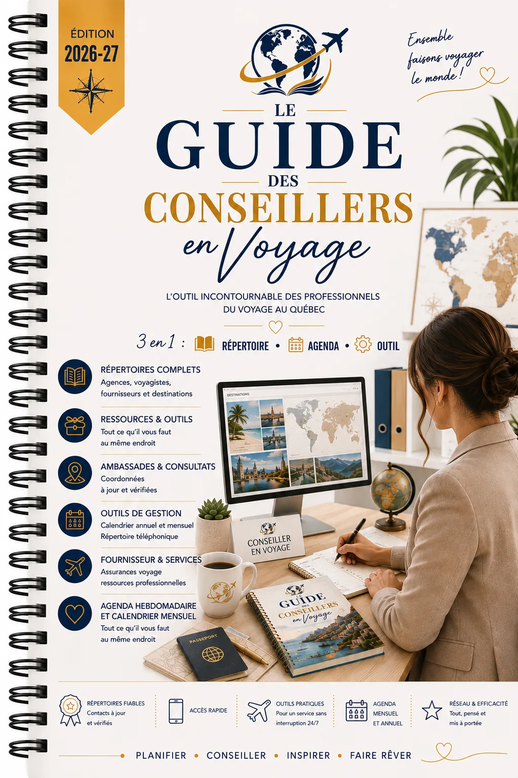 Couverture — Le Guide des Conseillers en Voyage